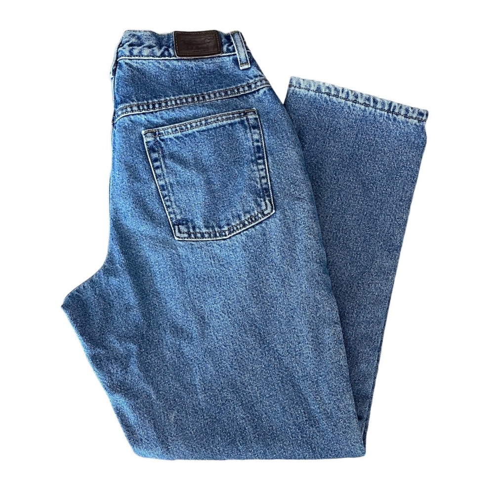 Vintage L.L. Bean Double L Relaxed Fit Womens Jeans Sz 8 Fully Lined High Waist